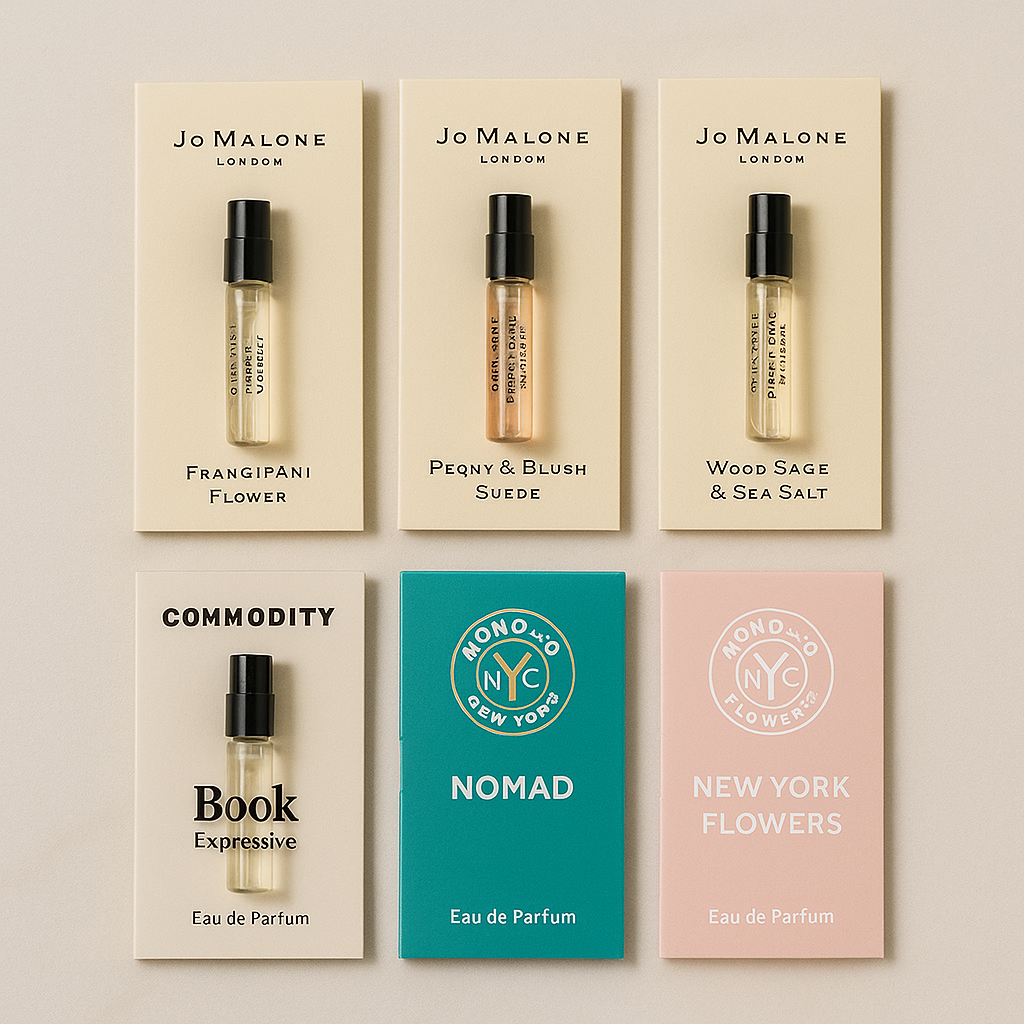 Official Carded & Boxed Samples